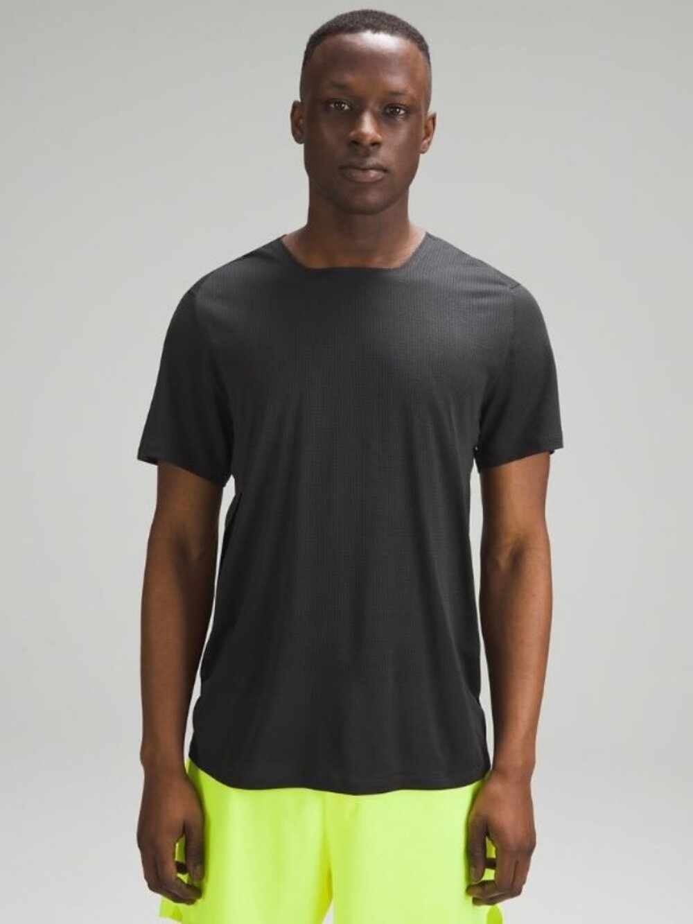 Lululemon Men's Fast and Free Short-Sleeve Shirt *Airflow - Black